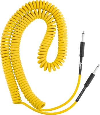 Fender - Fender x Third Man Hardware 30 Coil Cable - Yellow Fender - Fender x Third Man Hardware 30 Coil Cable - Yellow