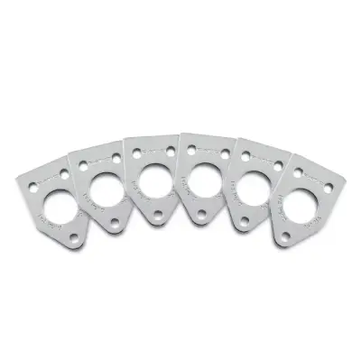 Graph Tech - InvisoMatch Plates for Ratio Tuners, 90 Degree Screw Hole - Chrome