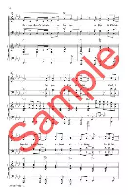 Let It Be Jesus - Tomlin/Redman/Myrin/McDonald - Choral Octavo - SATB/Piano/Opt. Orchestra