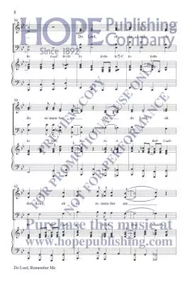 Do Lord, Remember Me - Mcdonald - Choral Octavo - SATB Accompanied
