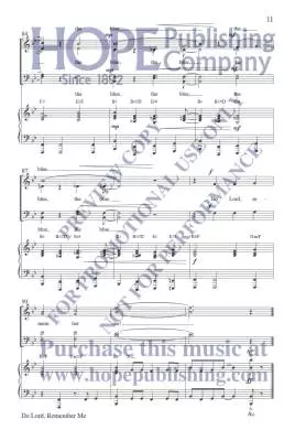 Do Lord, Remember Me - Mcdonald - Choral Octavo - SATB Accompanied