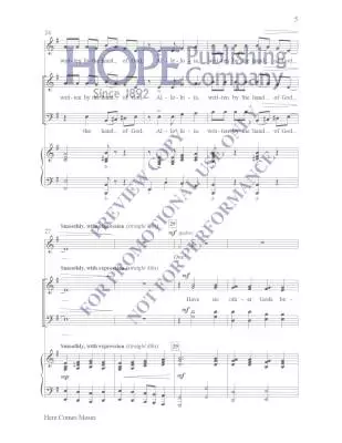 Here Comes Moses - Martin - Choral Octavo - SATB Accompanied