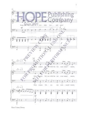 Here Comes Moses - Martin - Choral Octavo - SATB Accompanied