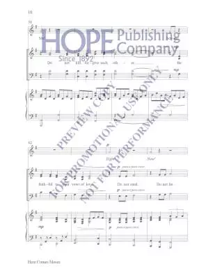 Here Comes Moses - Martin - Choral Octavo - SATB Accompanied