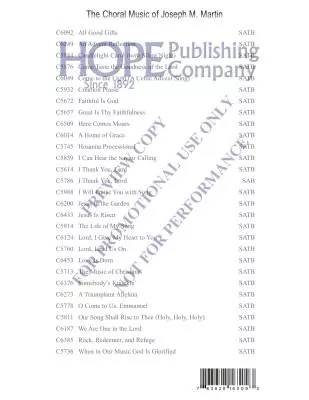 Here Comes Moses - Martin - Choral Octavo - SATB Accompanied