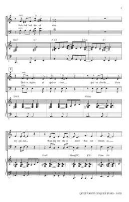 Quiet Nights of Quiet Stars (Corcovado) - Jobim/Shaw - Choral Octavo - SATB Accompanied