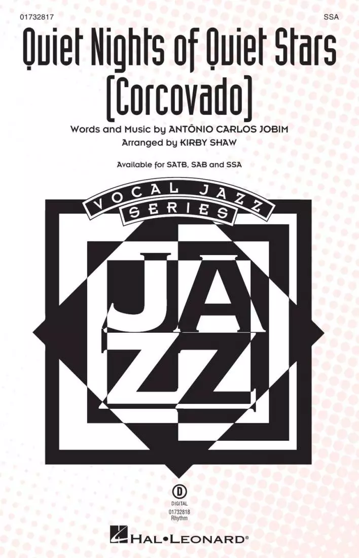 Quiet Nights of Quiet Stars (Corcovado) - Jobim/Shaw - Choral Octavo - SSA Accompanied