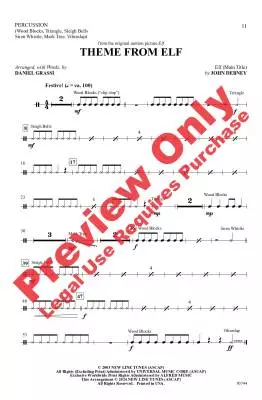 Theme from Elf (from the original motion picture Elf) - Debney/Grassi - Choral Octavo - SATB Accompanied
