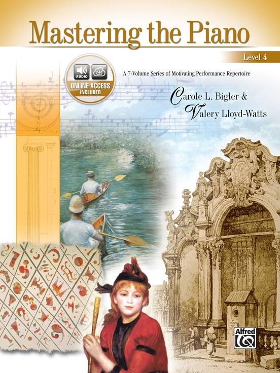 Mastering The Piano, Level 4 - Bigler/Lloyd-Watts - Piano - Book/Online Audio