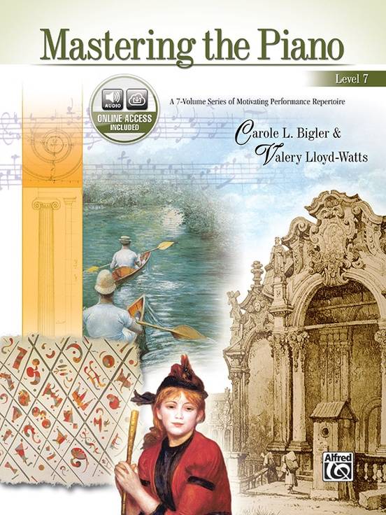 Mastering the Piano, Level 7 - Bigler/Lloyd-Watts - Piano - Book/Online Audio