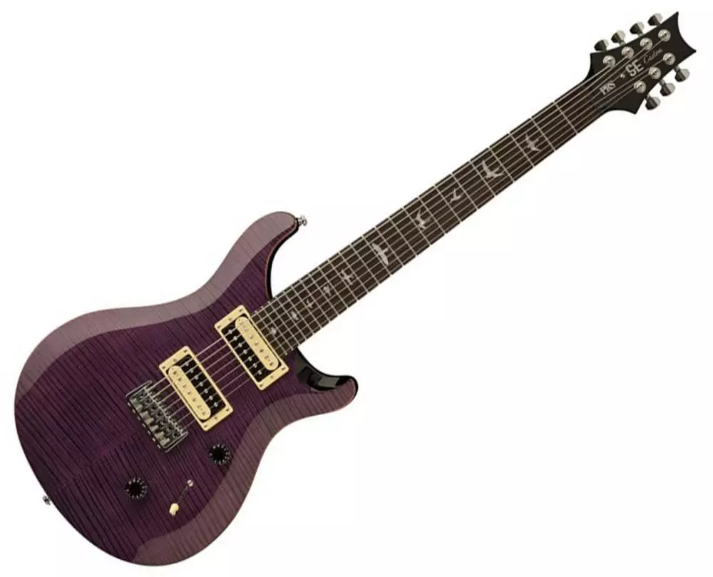 SE Custom 24 7-String Electric Guitar - Amethyst