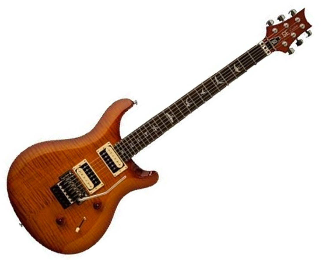 PRS Guitars SE Custom 24 Floyd Rose Electric Guitar - Vintage Sunburst