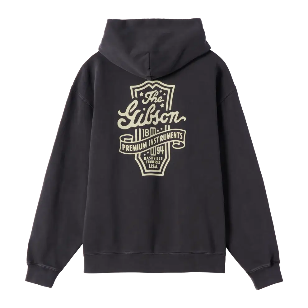 Premium Instruments Hoodie, Black - XXL