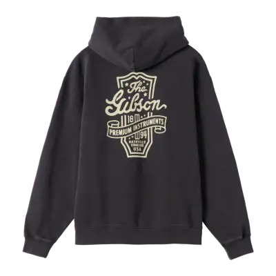 Gibson - Premium Instruments Hoodie, Black - XXL