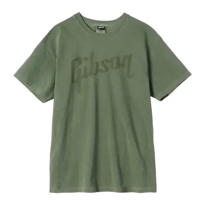 Gibson - Gibson Logo T-Shirt, Olive - XXL