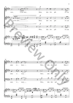 Take this Gift - Wong - Choral Octavo - SAB/Piano/Hand Drum