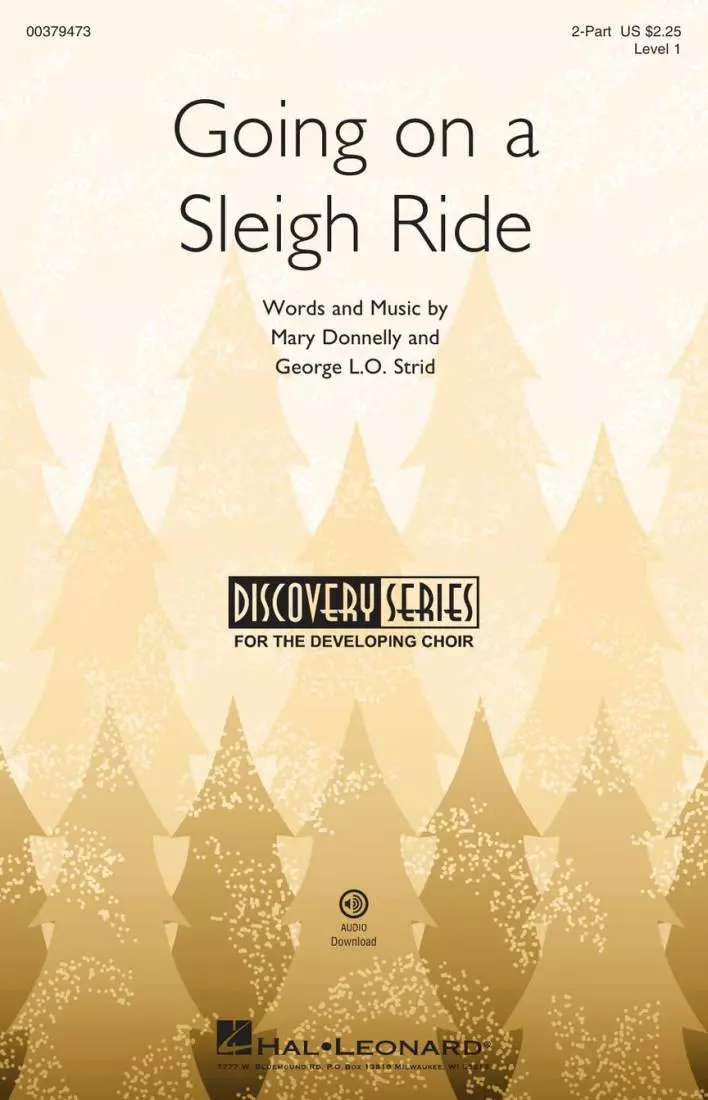 Going on a Sleigh Ride - Donnelly/Strid - Choral Octavo - 2-Pt Accompanied