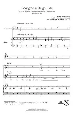 Going on a Sleigh Ride - Donnelly/Strid - Choral Octavo - 2-Pt Accompanied