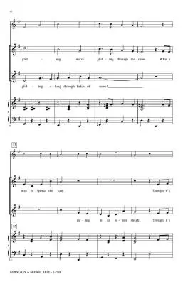 Going on a Sleigh Ride - Donnelly/Strid - Choral Octavo - 2-Pt Accompanied