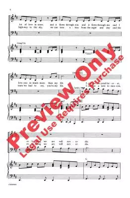 Too Much Heaven - Gibb/Gibb/Gibb/Funk - Choral Octavo - SATB Accompanied