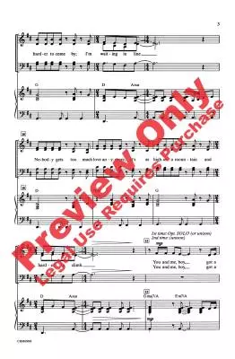 Too Much Heaven - Gibb/Gibb/Gibb/Funk - Choral Octavo - SATB Accompanied