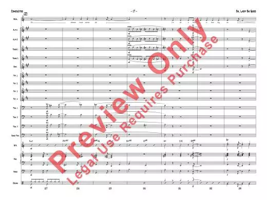 Oh, Lady Be Good - Gershwin/Gershwin/Ragsdale - Jazz Ensemble/Voice - Gr. 3