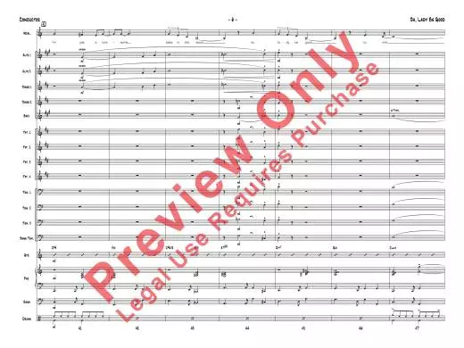 Oh, Lady Be Good - Gershwin/Gershwin/Ragsdale - Jazz Ensemble/Voice - Gr. 3