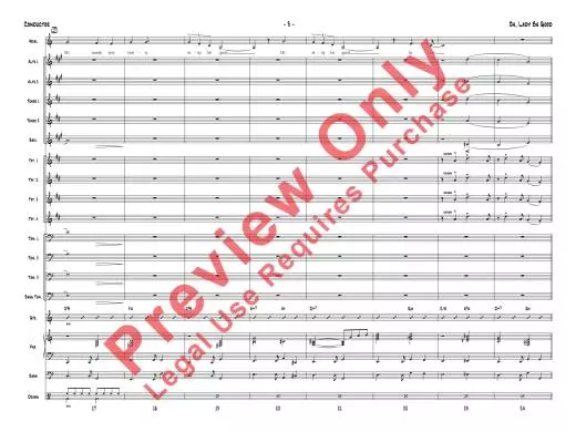 Oh, Lady Be Good - Gershwin/Gershwin/Ragsdale - Jazz Ensemble/Voice - Gr. 3