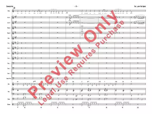 Oh, Lady Be Good - Gershwin/Gershwin/Ragsdale - Jazz Ensemble/Voice - Gr. 3