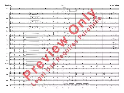 Oh, Lady Be Good - Gershwin/Gershwin/Ragsdale - Jazz Ensemble/Voice - Gr. 3