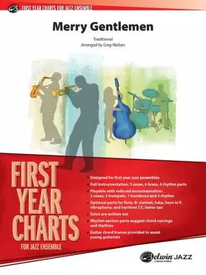 Belwin - Merry Gentlemen - Nielsen - Jazz Ensemble - Gr. 1.5
