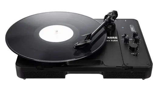 HandyTraxx Tube Portable Record Player with Jico Cartridge