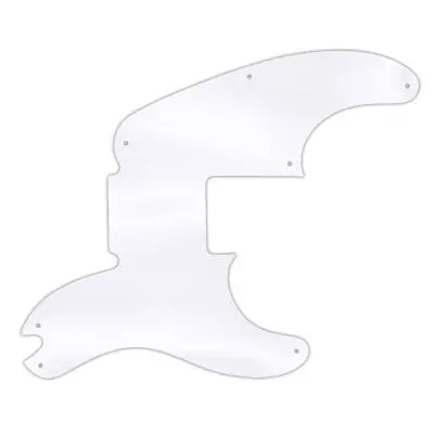 WD Music - Pickguard for Fender Sting Signature Precision Bass - Clear Acrylic Thin