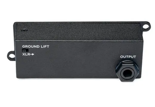 Line Mod XLR to 1/4\'\' TS Converter for Templeboard