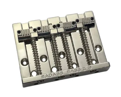 Leo Quan Badass II 4-String Bass Bridge - Nickel