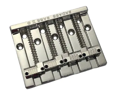 Leo Quan Badass II 4-String Bass Bridge - Nickel