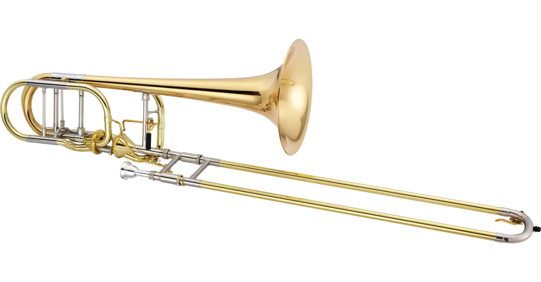 1240RL-T Bb/F/Gb/D Professional Bass Trombone w/Dual Thayer Valves - Rose Brass Bell