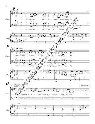 Alberta Sky - Belina/Phare-Bergh - Choral Octavo - SATB Accompanied