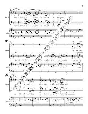 Alberta Sky - Belina/Phare-Bergh - Choral Octavo - SATB Accompanied