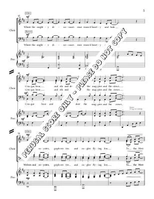 Alberta Sky - Belina/Phare-Bergh - Choral Octavo - SATB Accompanied