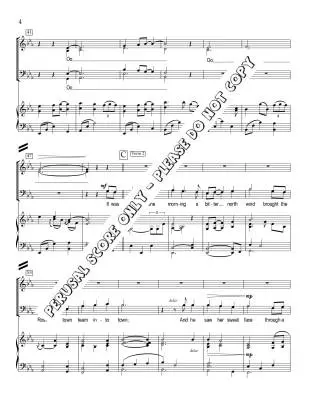 Saskatchewan Waltz - Belina/Worthington - Choral Octavo - SATB Accompanied