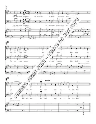 Lake Wa-Wash-Kesh - Belina/Sirett - Choral Octavo - SATB Accompanied