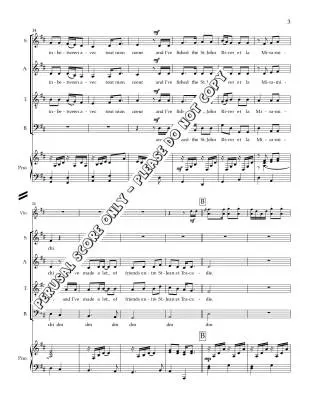 Bay of Fundy and Baie des Chaleurs - Belina/Phare-Bergh - Choral Octavo - SATB/Piano/Violin