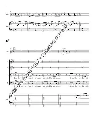 Bay of Fundy and Baie des Chaleurs - Belina/Phare-Bergh - Choral Octavo - SATB/Piano/Violin
