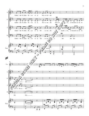 Bay of Fundy and Baie des Chaleurs - Belina/Phare-Bergh - Choral Octavo - SATB/Piano/Violin