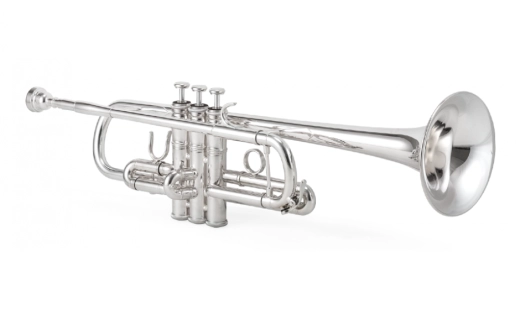 XO Professional Brass - 1624S Professional C Trumpet - Silver Plated