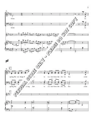 Newfoundland My Home - Belina/Fortin - Choral Octavo - SATB Accompanied