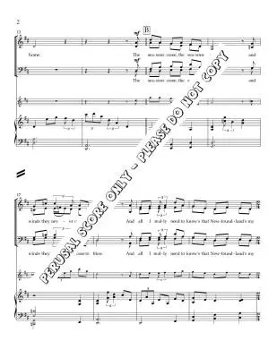 Newfoundland My Home - Belina/Fortin - Choral Octavo - SATB Accompanied