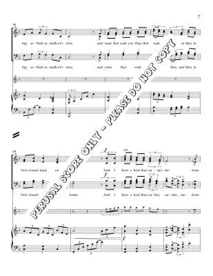 Newfoundland My Home - Belina/Fortin - Choral Octavo - SATB Accompanied