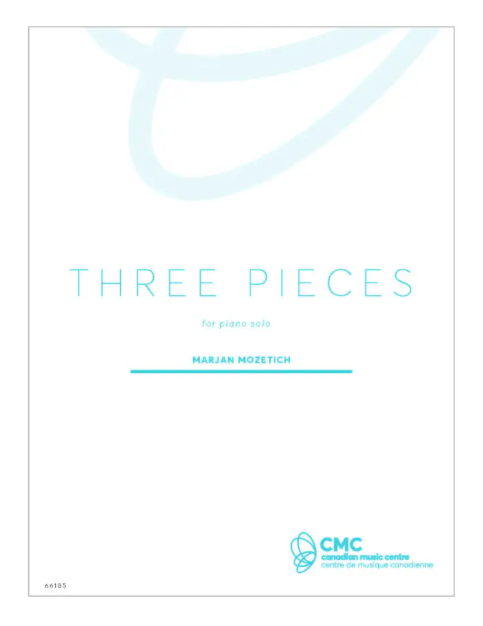 Three Pieces for Piano - Book